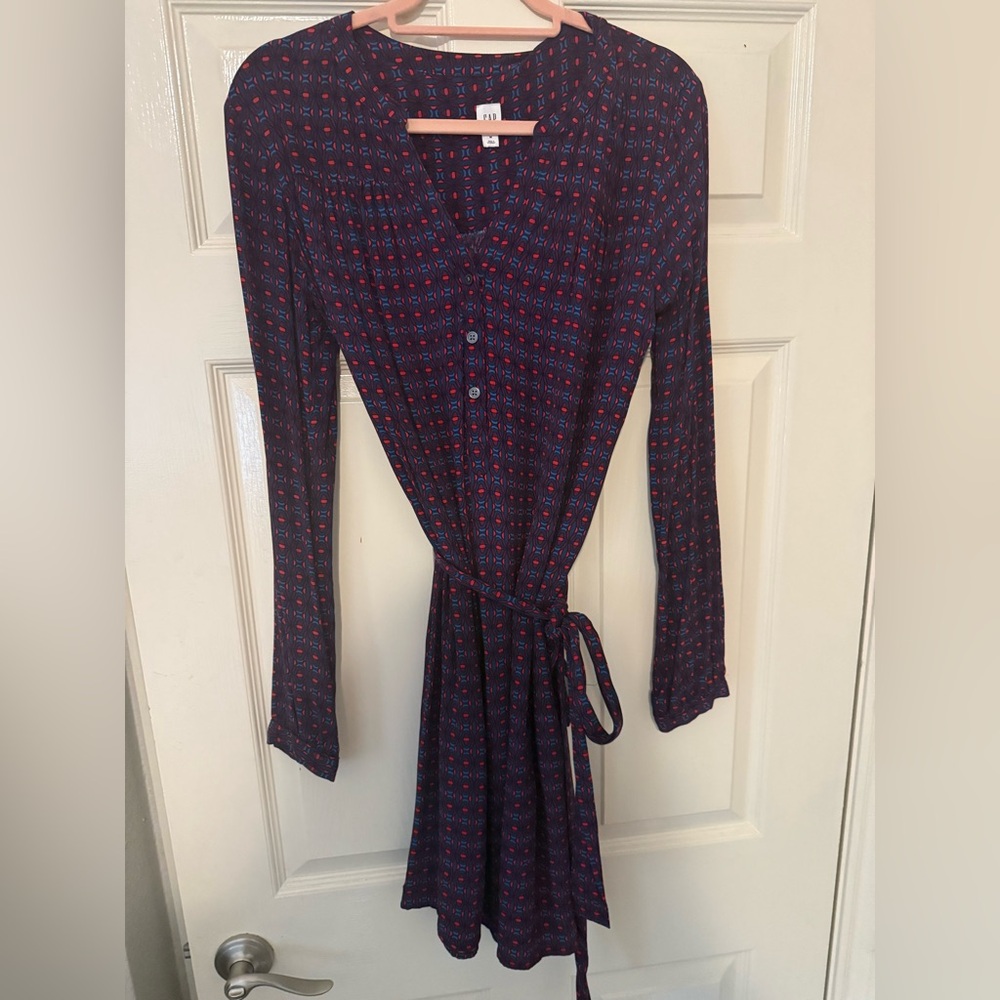Gap Tie Waist Dress